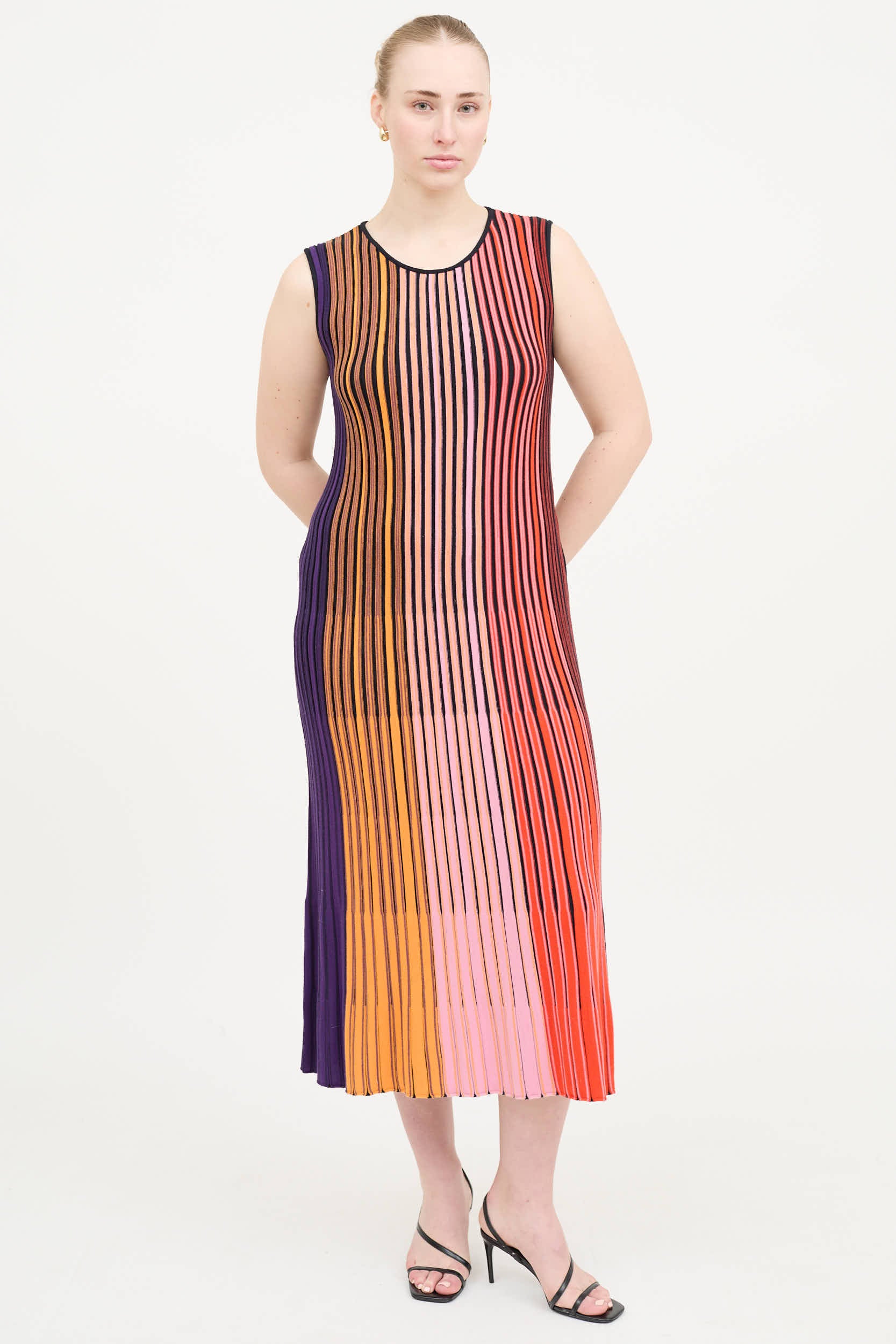 Akris Knit Striped Dress