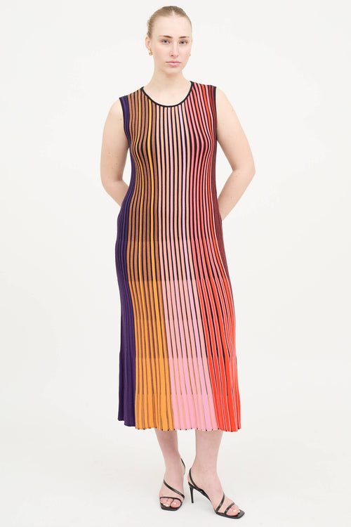 Akris Knit Striped Dress