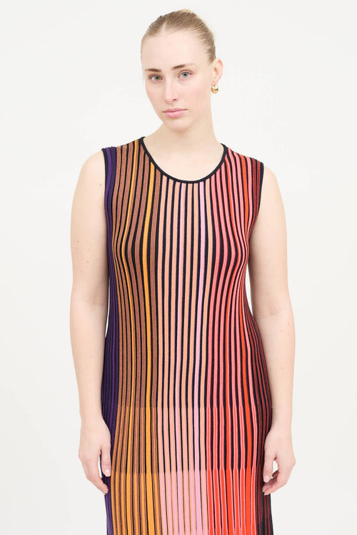 Akris Knit Striped Dress