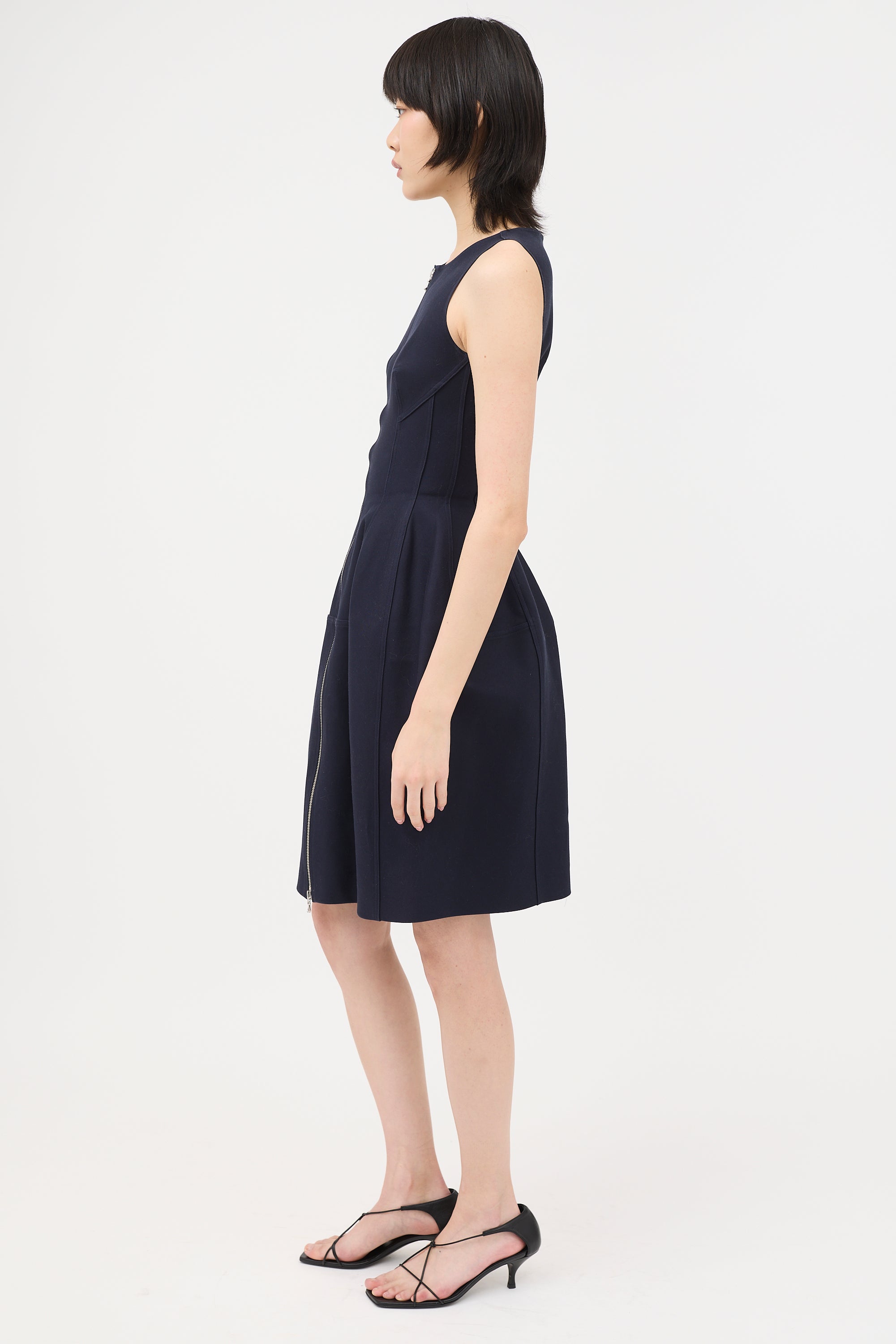 Alaïa A-Line Zip Dress