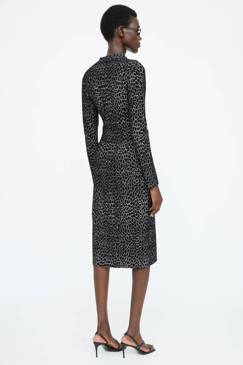 Alaïa Textured Pattern Dress
