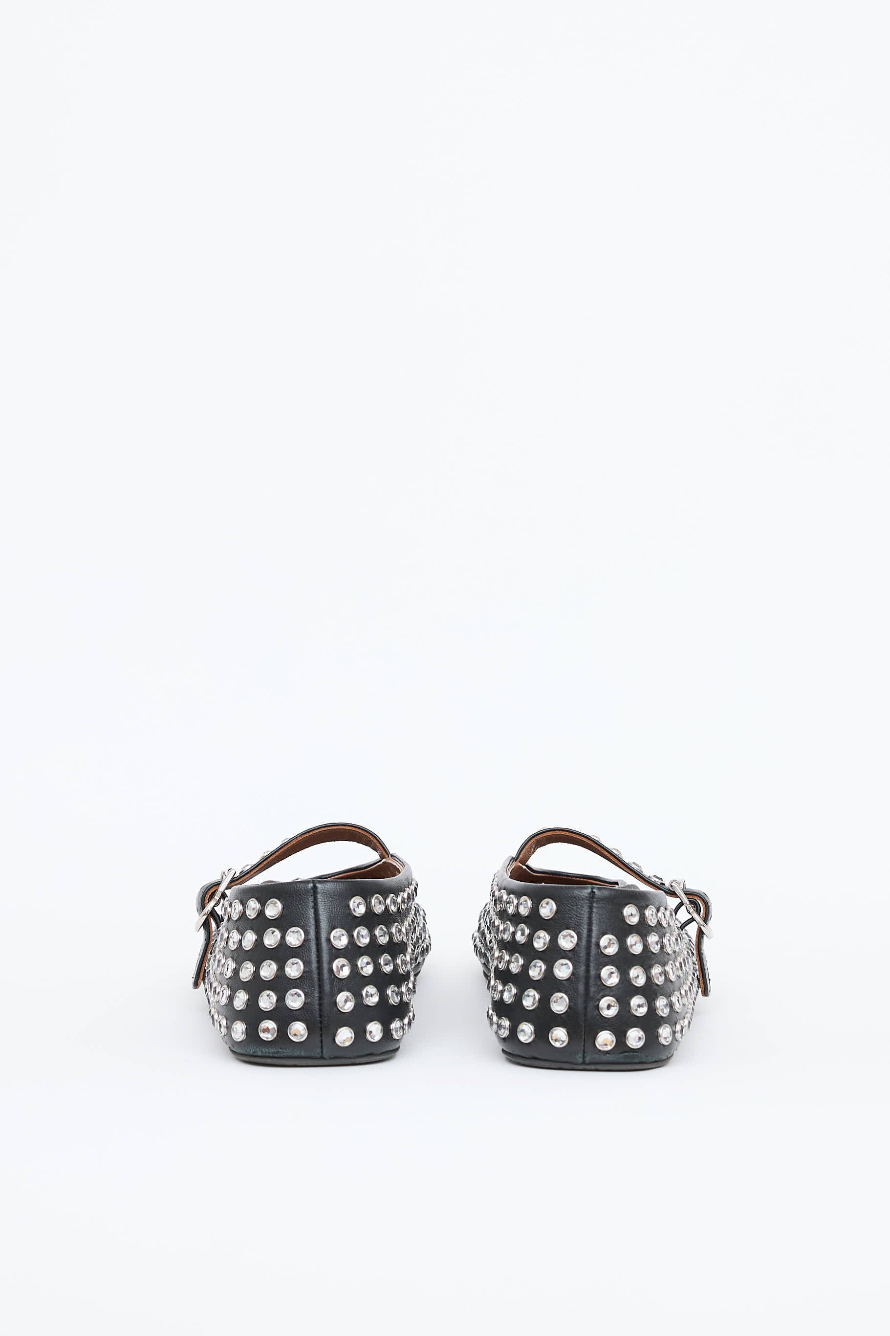 Alaïa Crystal Mary Jane Flat