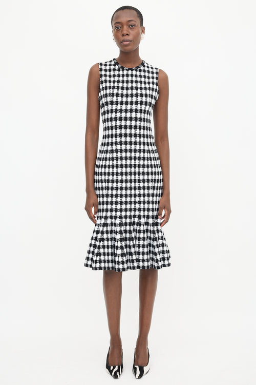 Alaïa Jacquard Patterned Dress