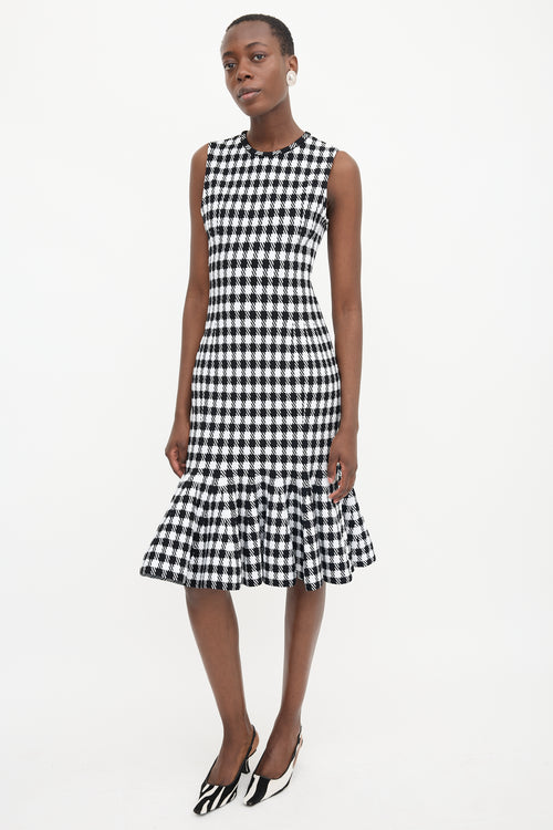 Alaïa Jacquard Patterned Dress