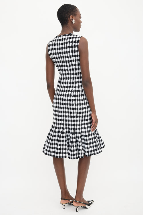 Alaïa Jacquard Patterned Dress