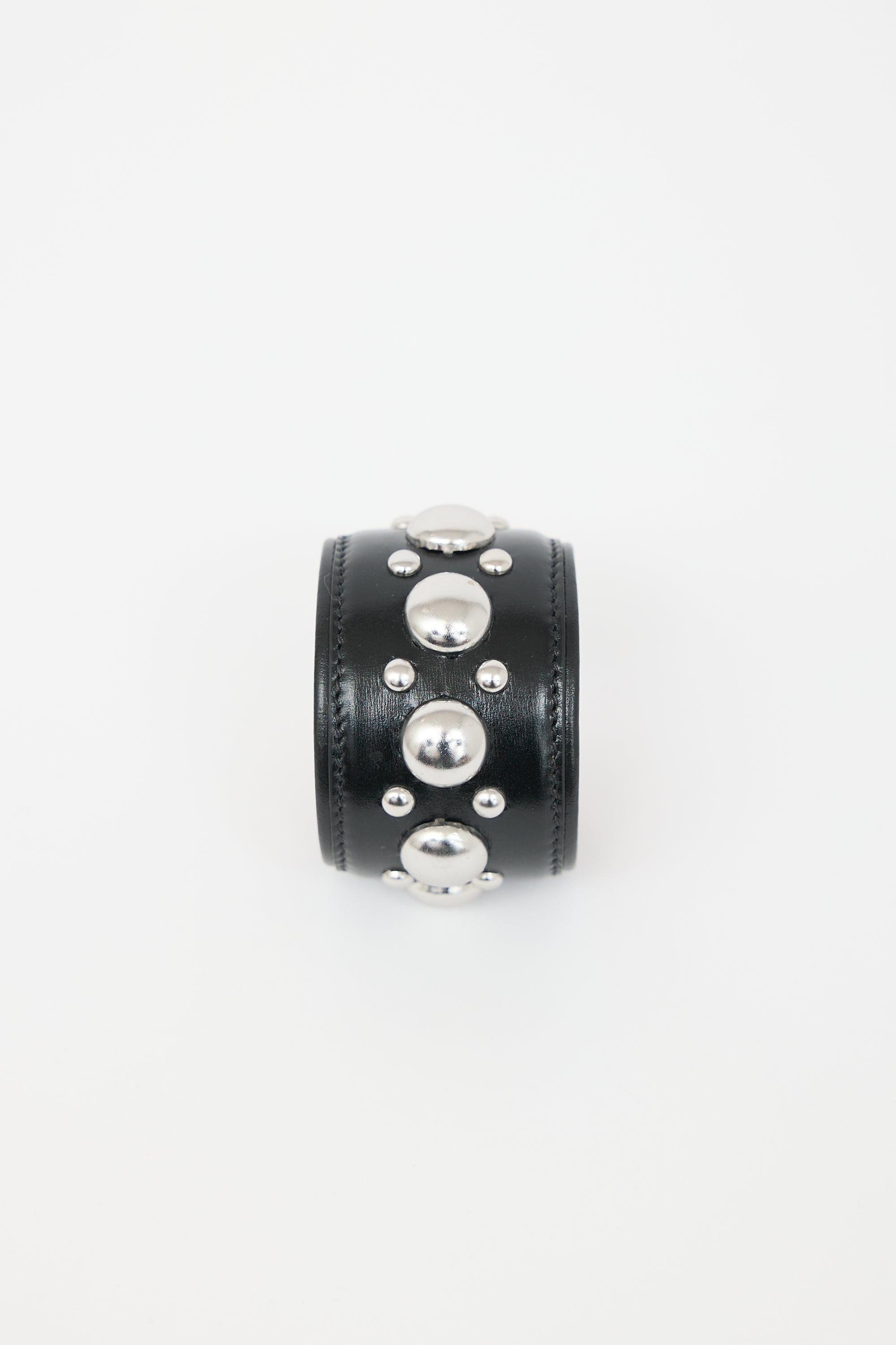 Alaïa Leather Studded Cuff