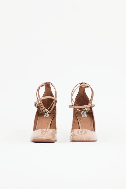 Alaïa Patent Mary Jane Pump