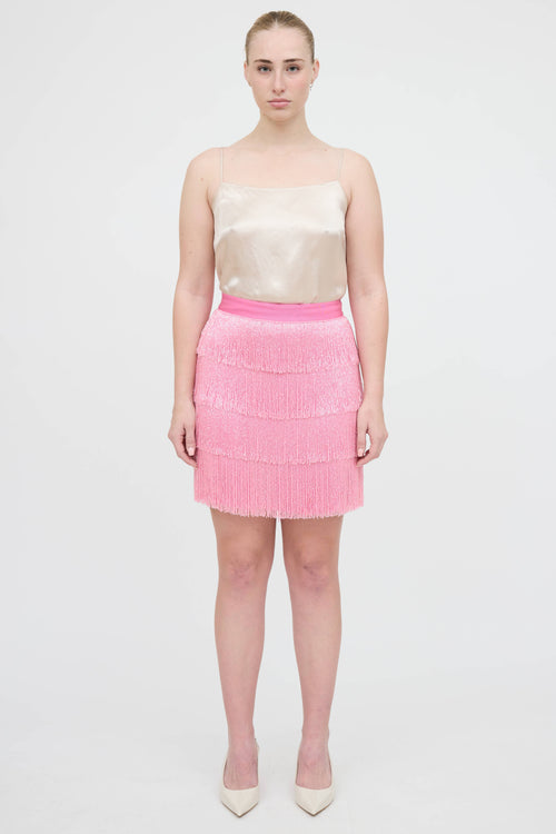 Alberta Ferretti Beaded Skirt