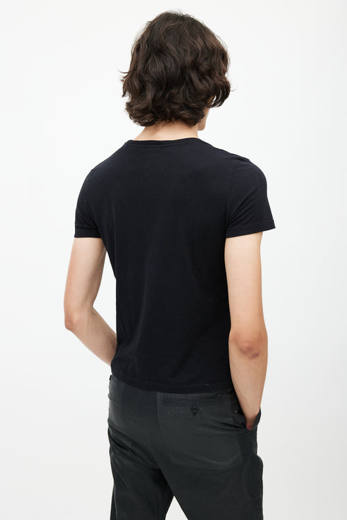 Alexander McQueen Black & White Skeleton T-Shirt