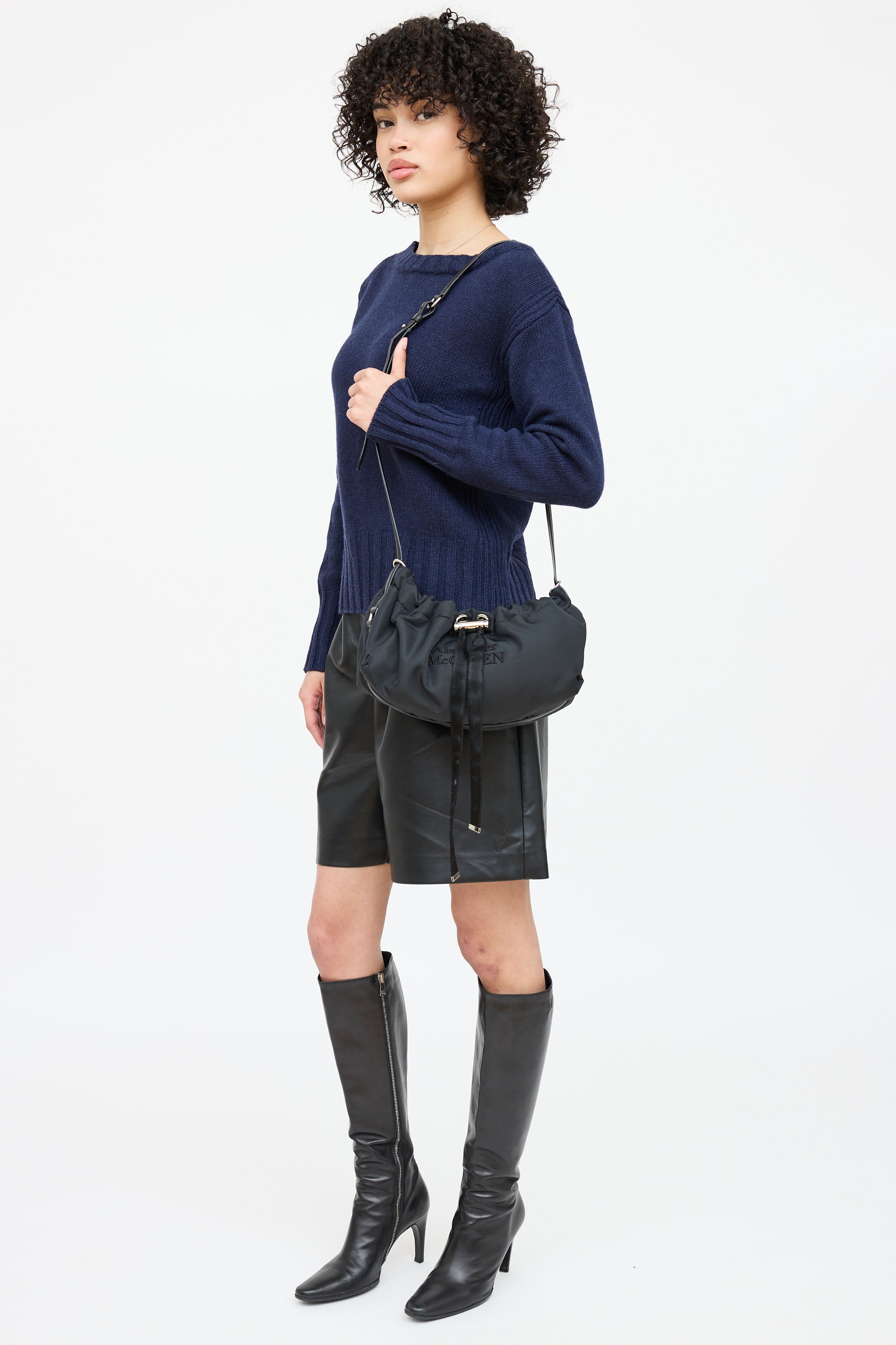Alexander McQueen Bundle Crossbody Bag