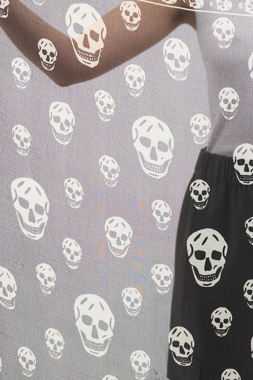 Alexander McQueen Silk Skull Scarf