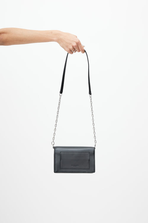 Alexander Wang Black & Silver Attica Bag