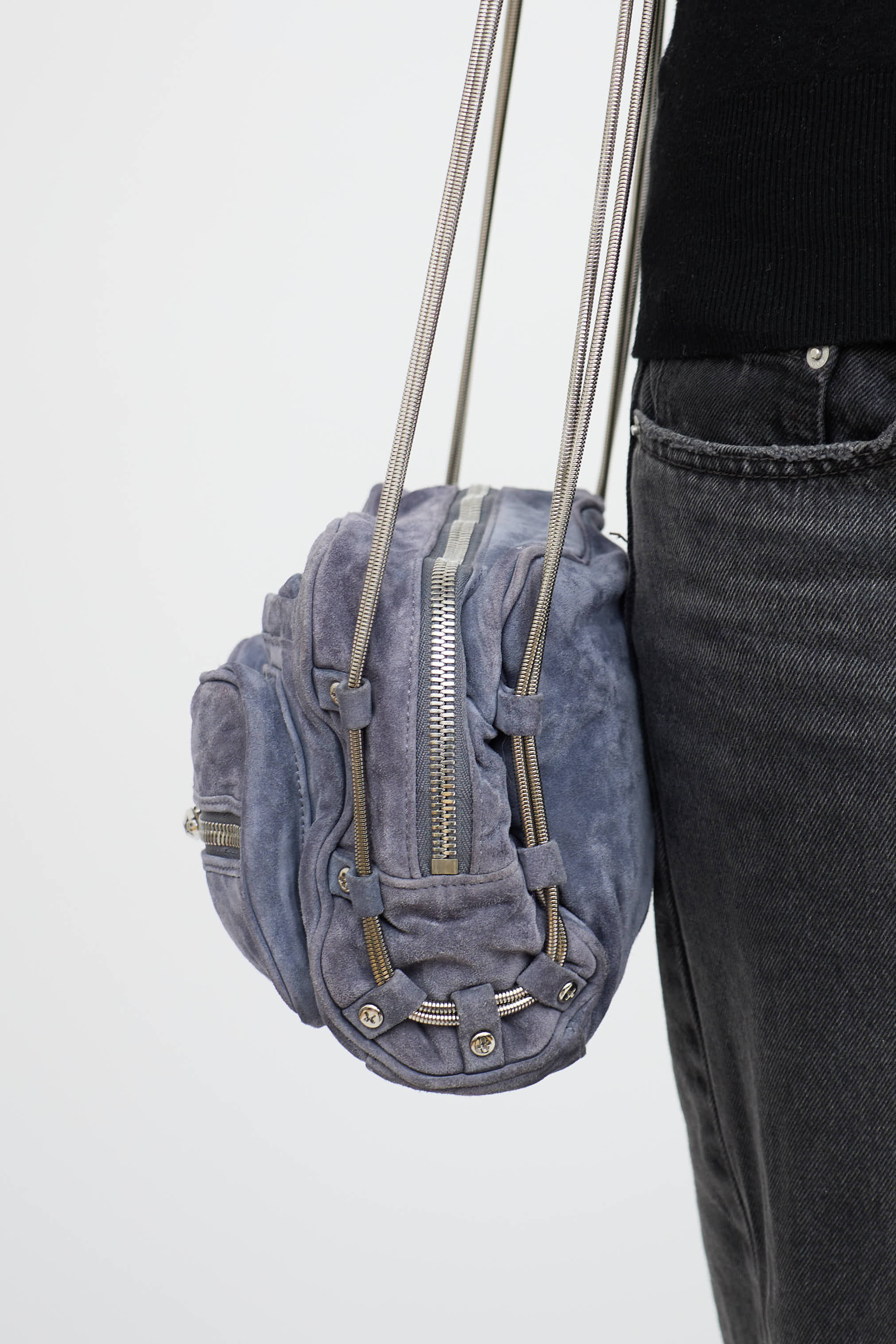 Alexander Wang Suede Brenda Bag