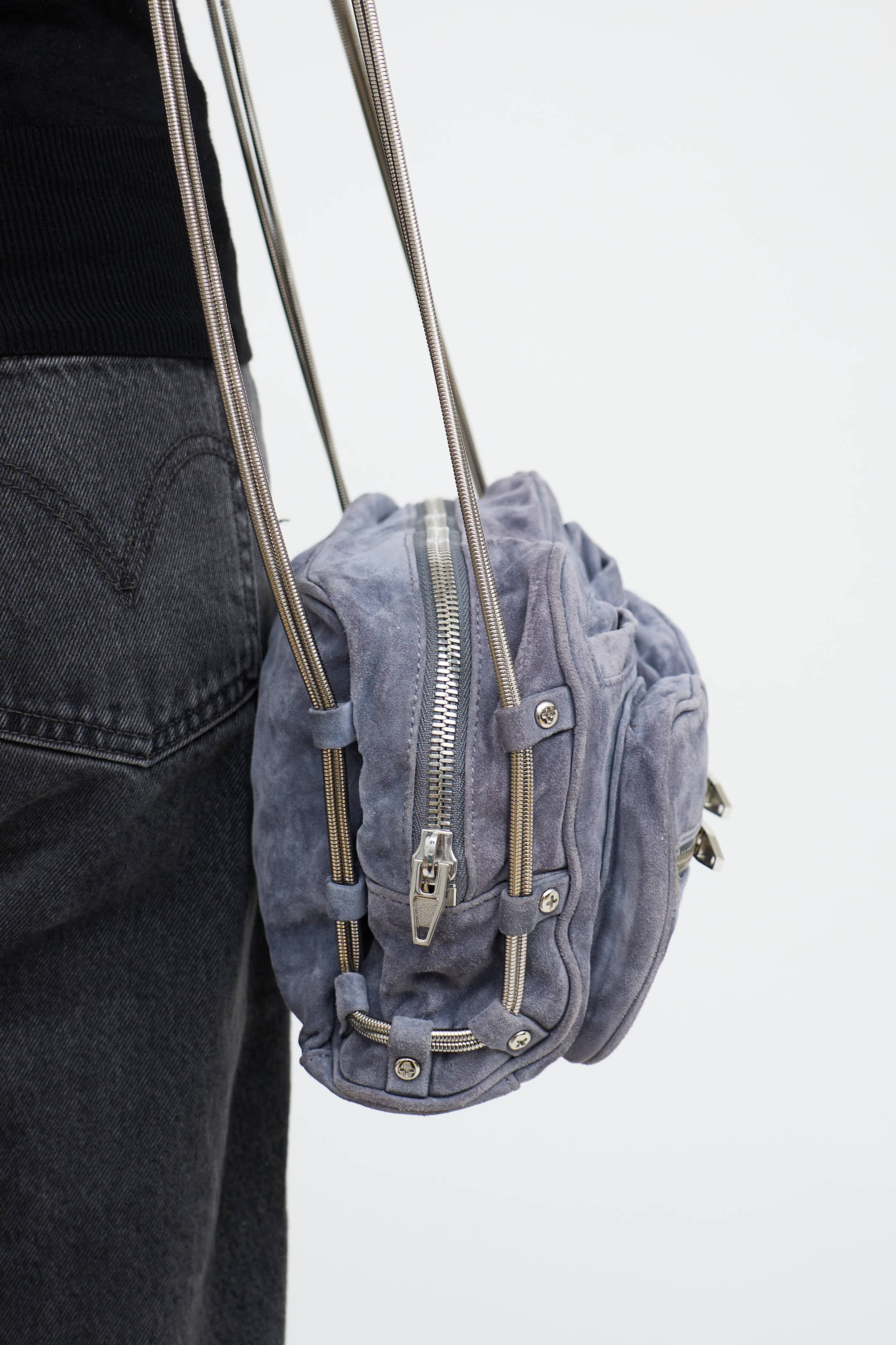 Alexander Wang Suede Brenda Bag