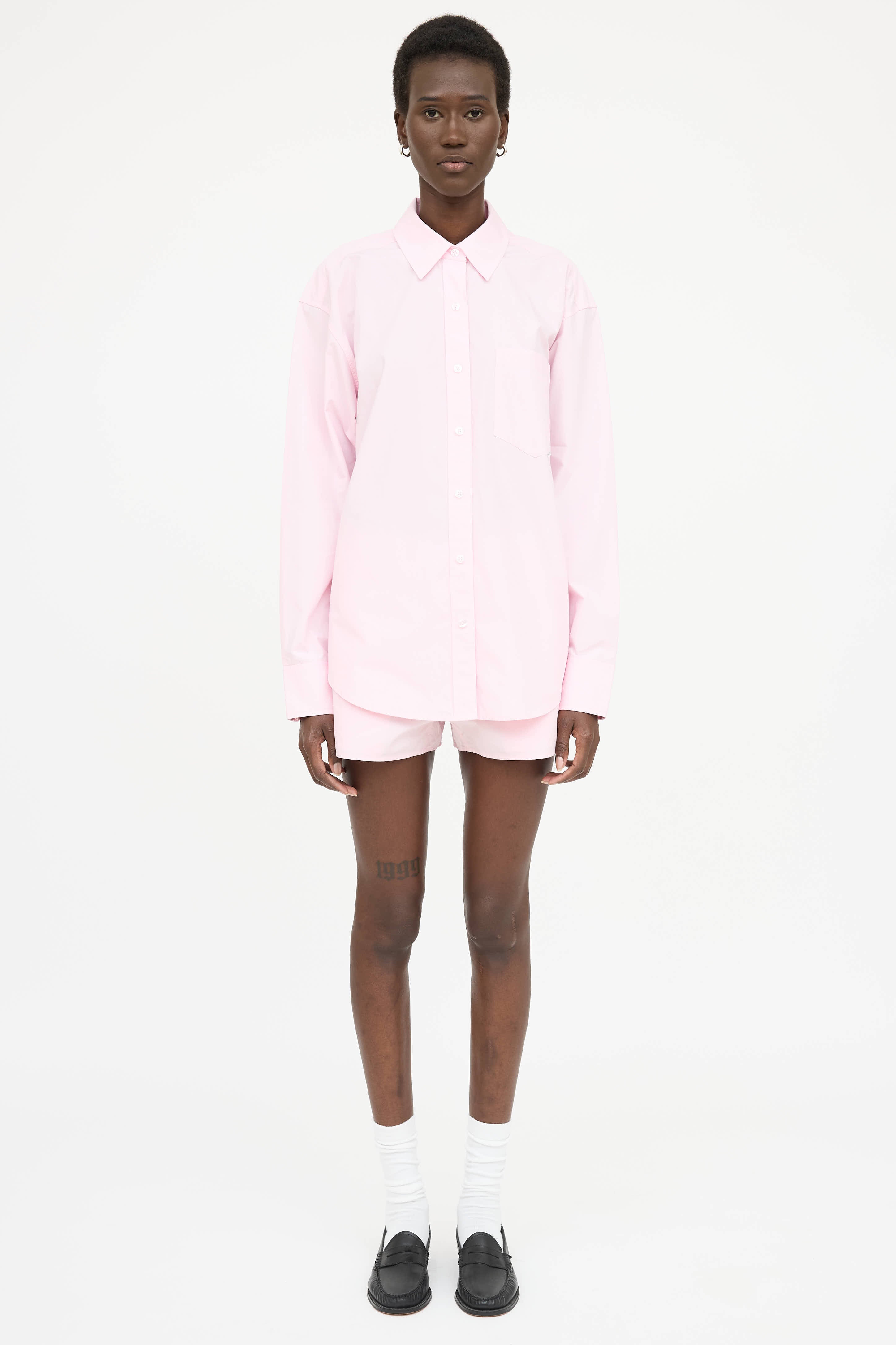 Alexander Wang Cotton Co-Ord Set