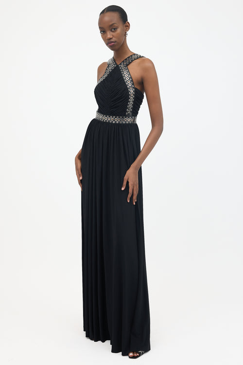 Alexander Wang Pre-Fall 2016 Eyelet Embellished Gown