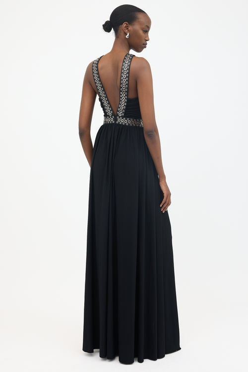 Alexander Wang Pre-Fall 2016 Eyelet Embellished Gown