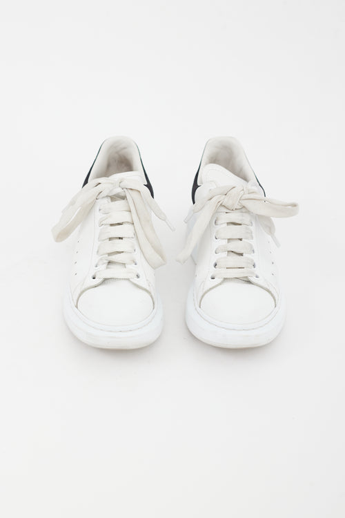 Alexander McQueen White & Black Oversized Sneaker