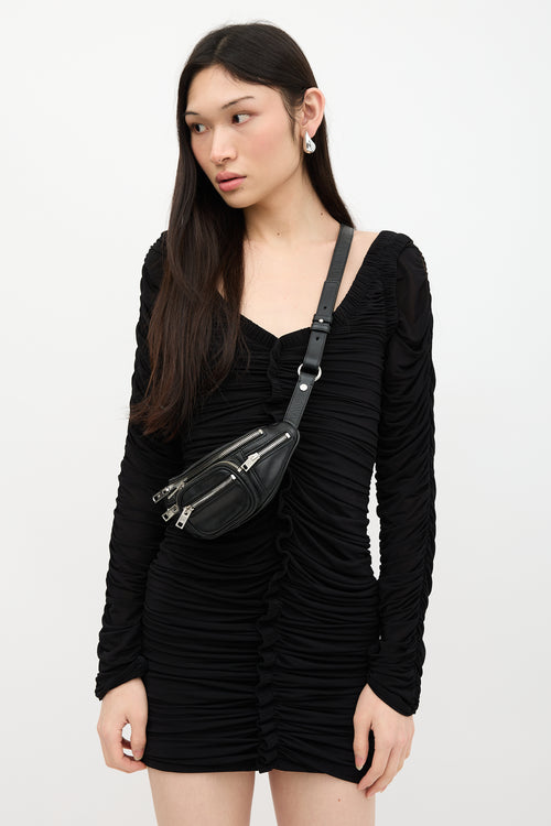 Alexander Wang Leather Mini Attica Shoulder Belt Bag