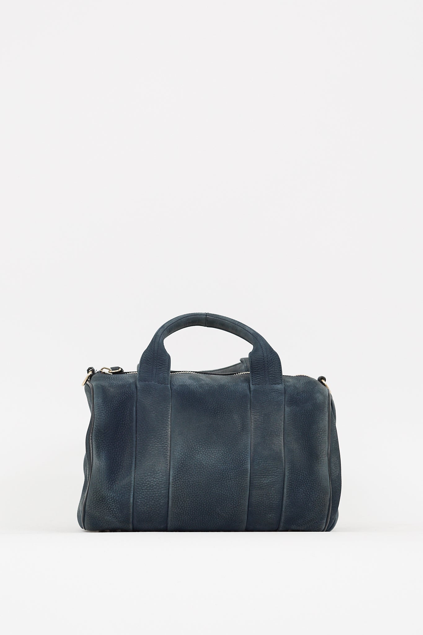 Alexander Wang Navy Leather Rocco Studded Bag