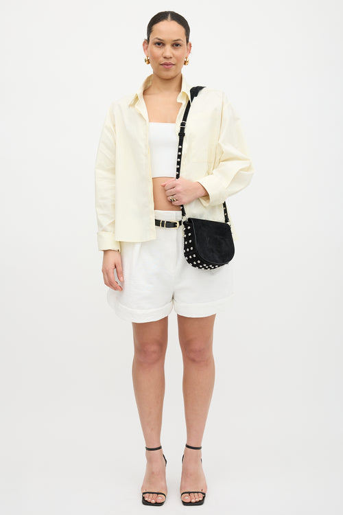 Alexander Wang Suede Studded Lia Bag