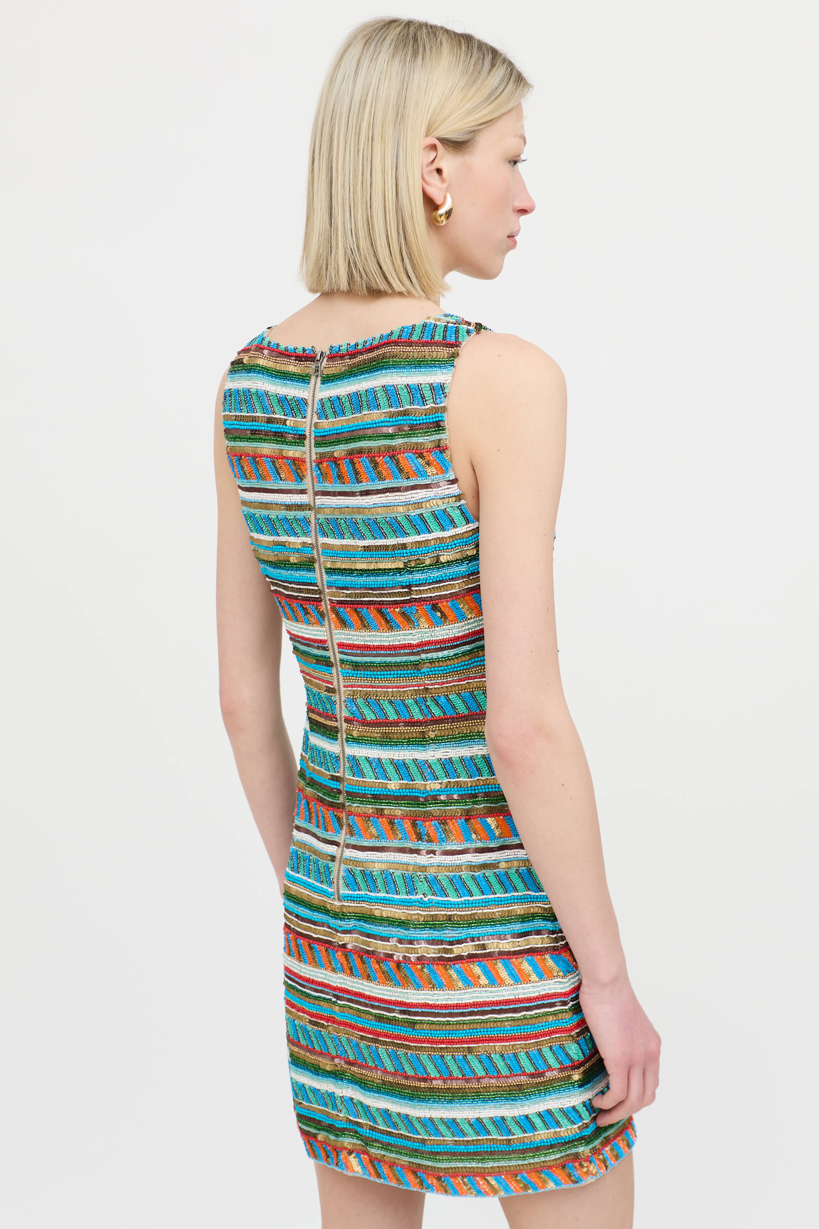 Alice + OliviaSequin Beaded Dress