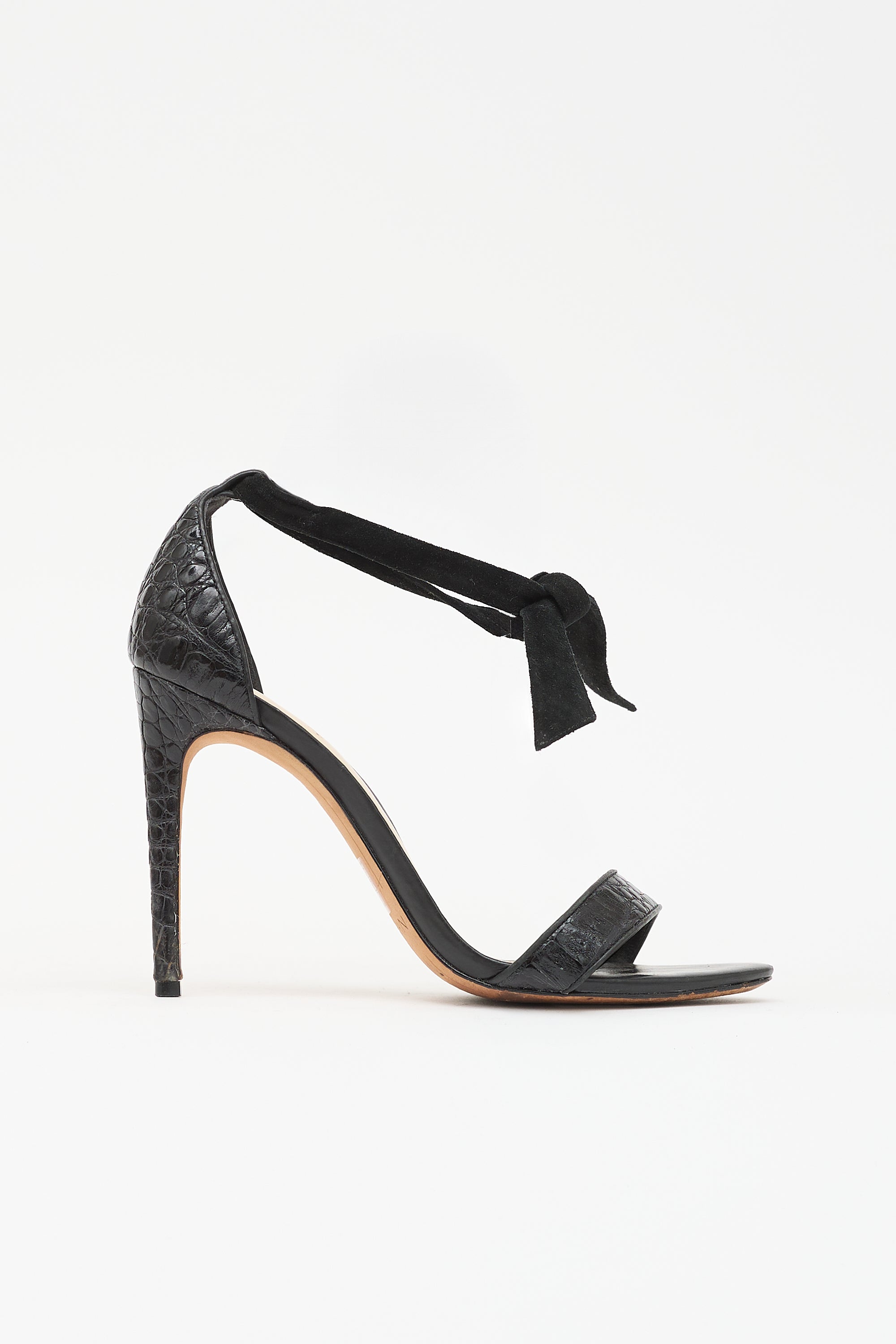 Alexandre Birman Leather & Suede Sandal
