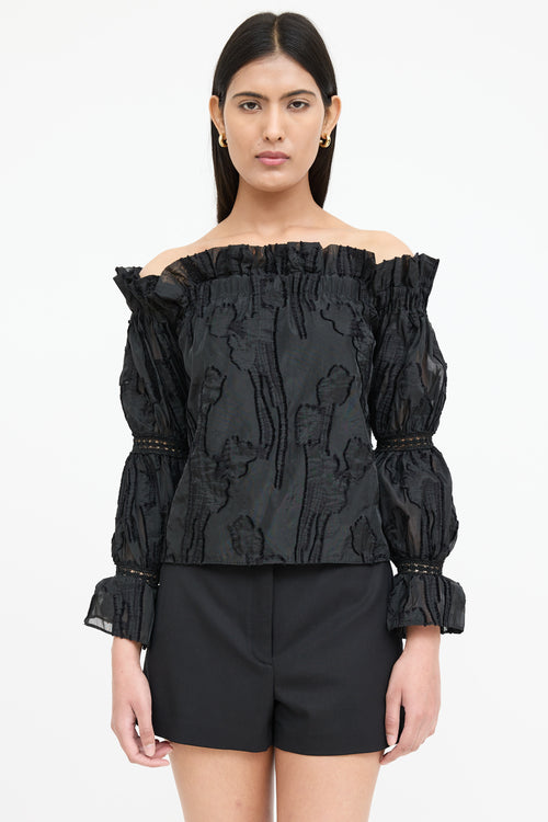 Alexis Off Shoulder Ruffle Top