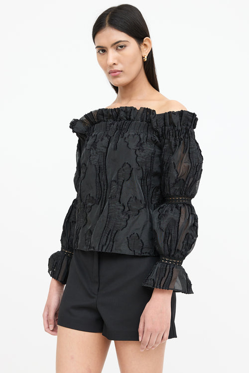 Alexis Off Shoulder Ruffle Top