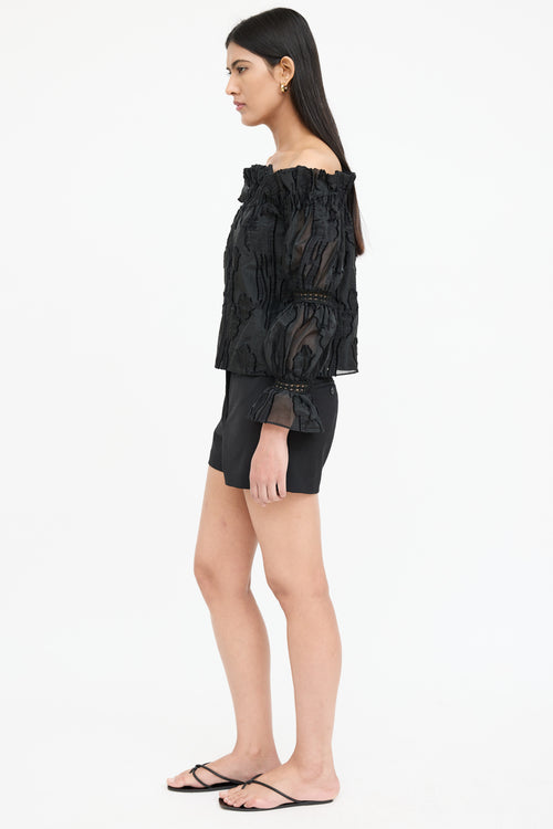 Alexis Off Shoulder Ruffle Top