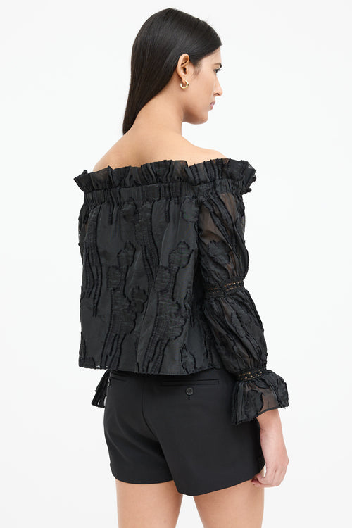 Alexis Off Shoulder Ruffle Top