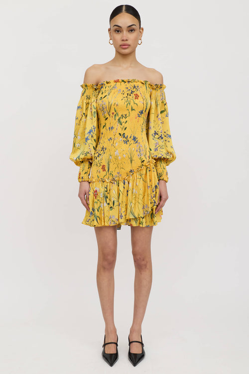 Alexis Smocked Floral Dress