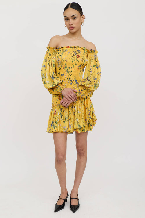 Alexis Smocked Floral Dress