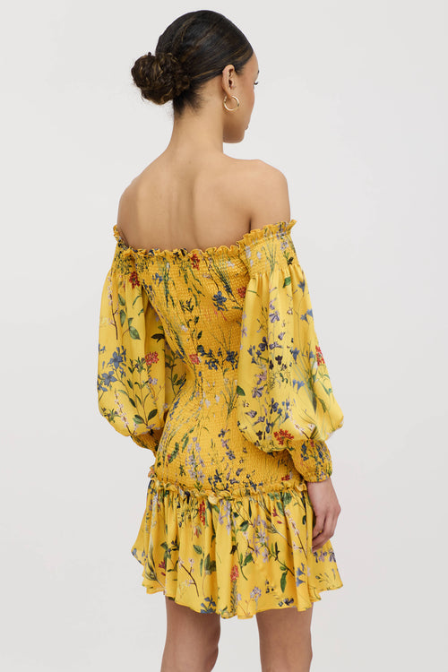 Alexis Smocked Floral Dress