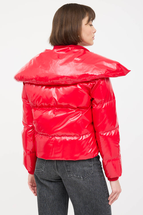 Alice + Olivia Shiny Down Jacket
