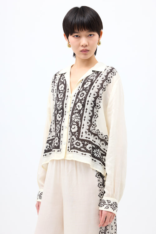 Alix Of Bohemia Tencel Printed Co-Ord Set