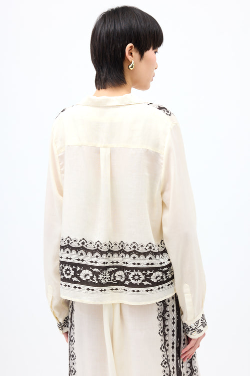 Alix Of Bohemia Tencel Printed Co-Ord Set
