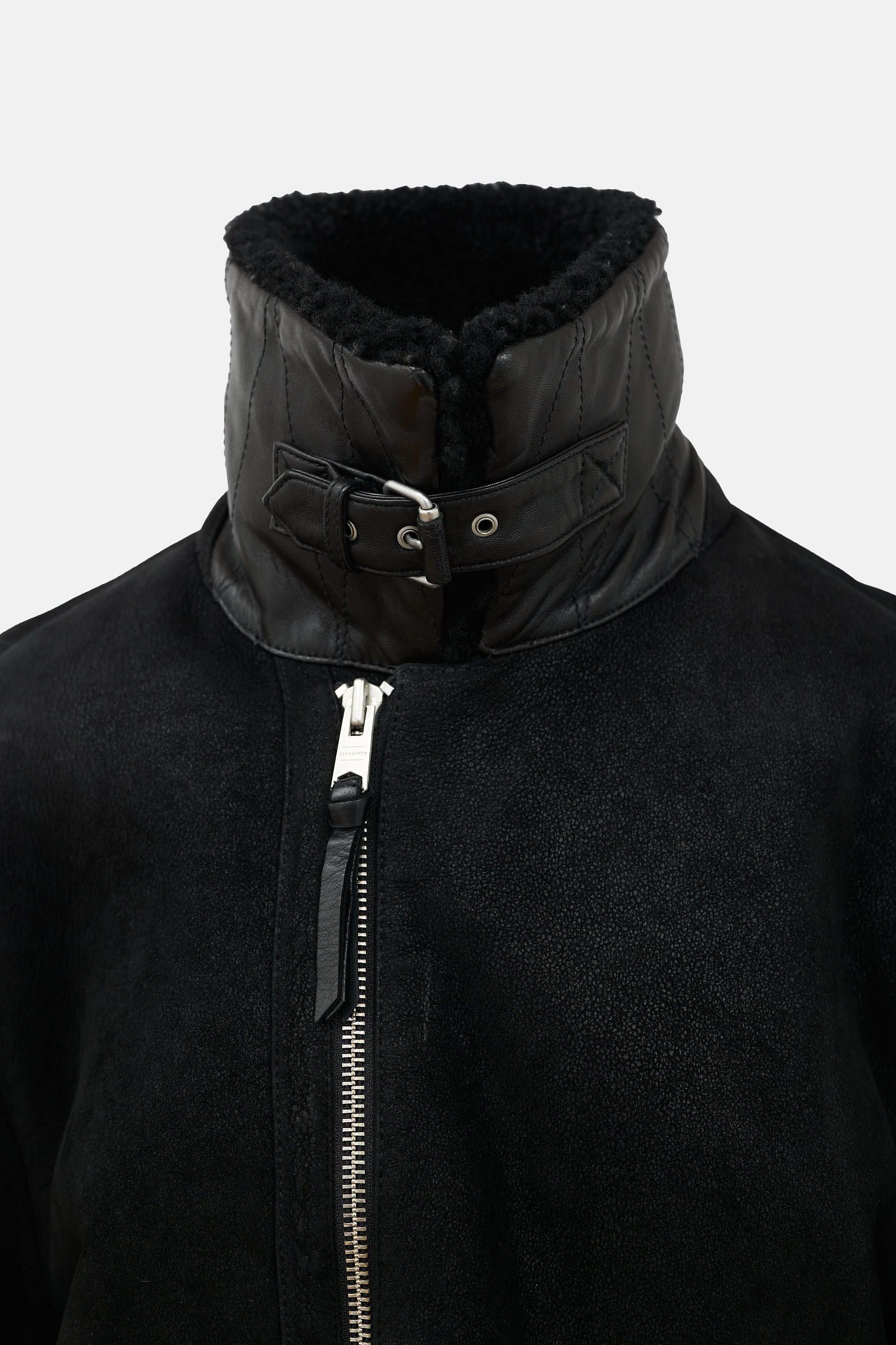All Saints Shearling Dekley Jacket