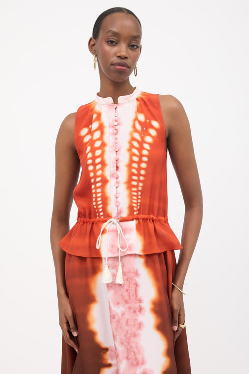 Altuzarra Gradient Dyed Penelope Dress