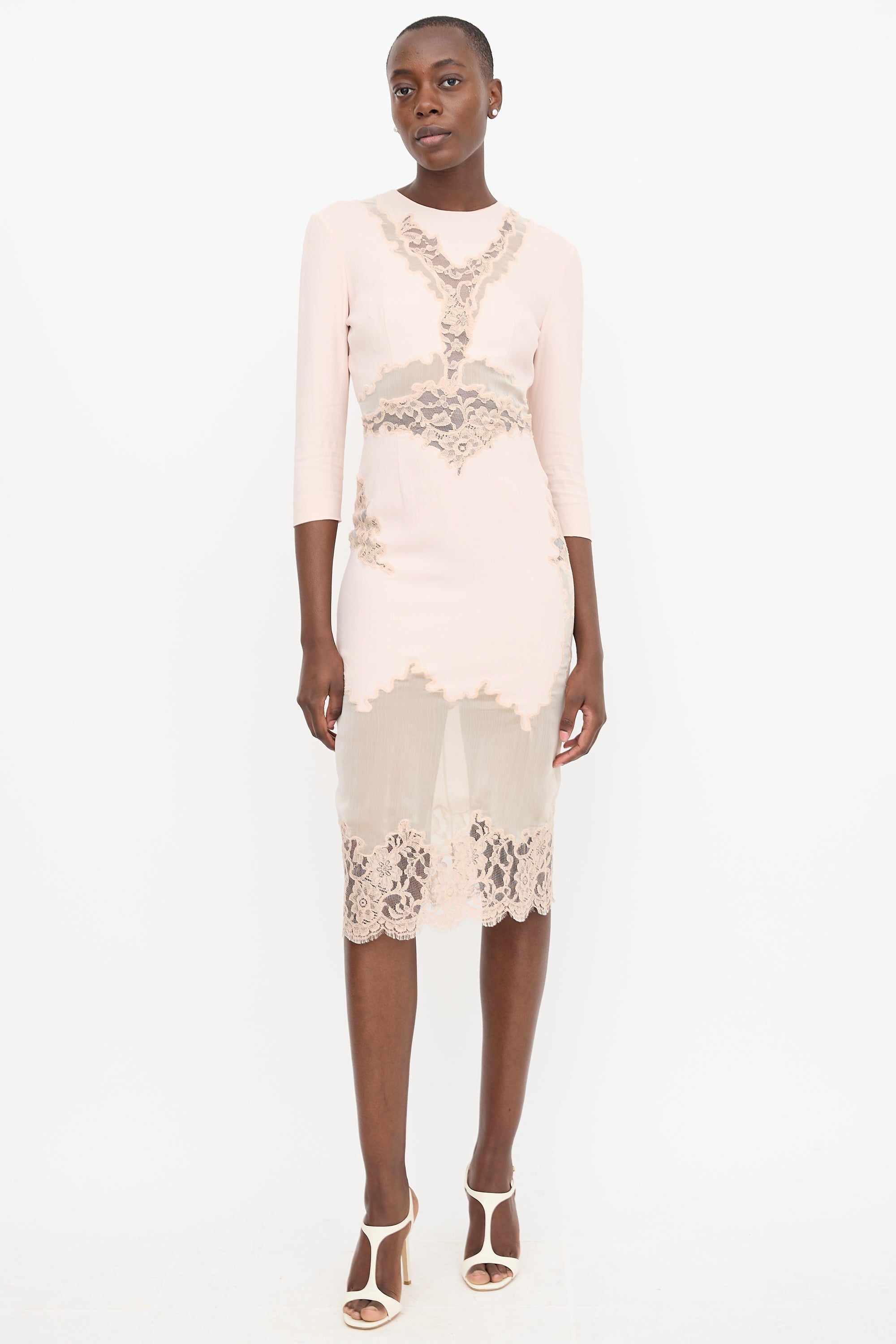 Altuzarra Lace Panel Dress