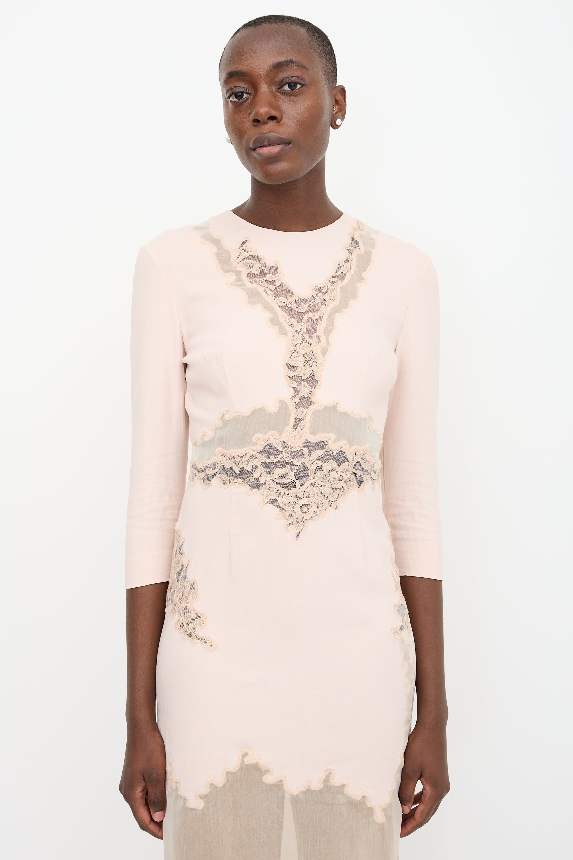 Altuzarra Lace Panel Dress