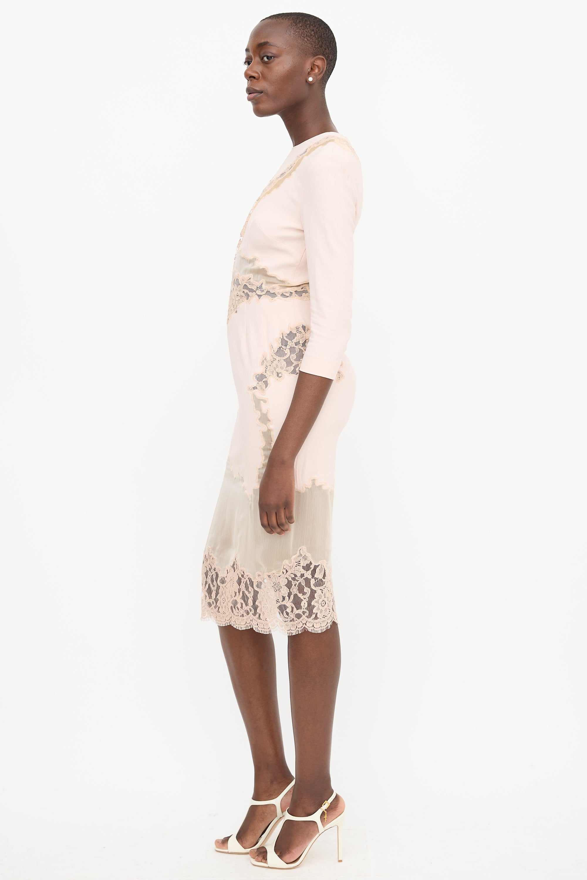 Altuzarra Lace Panel Dress
