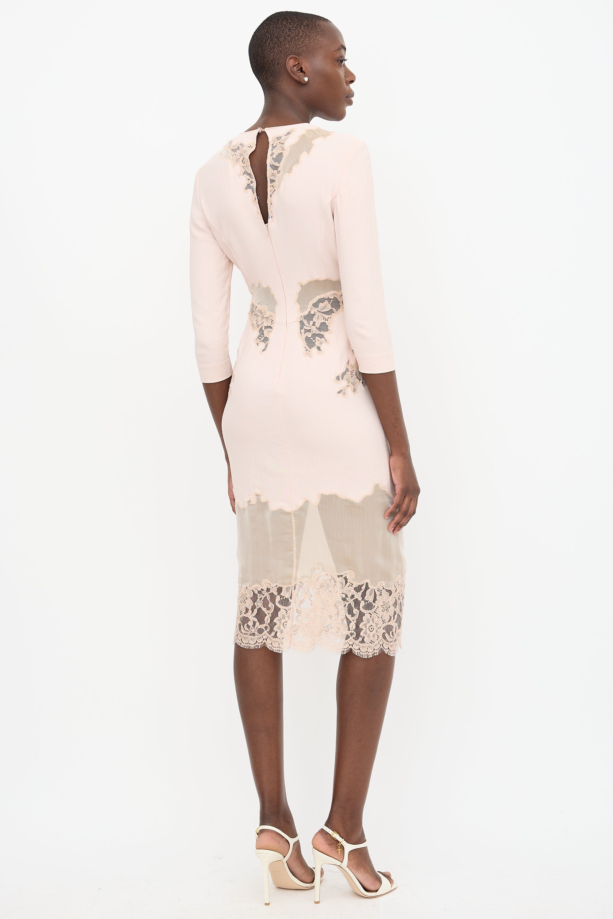 Altuzarra Lace Panel Dress