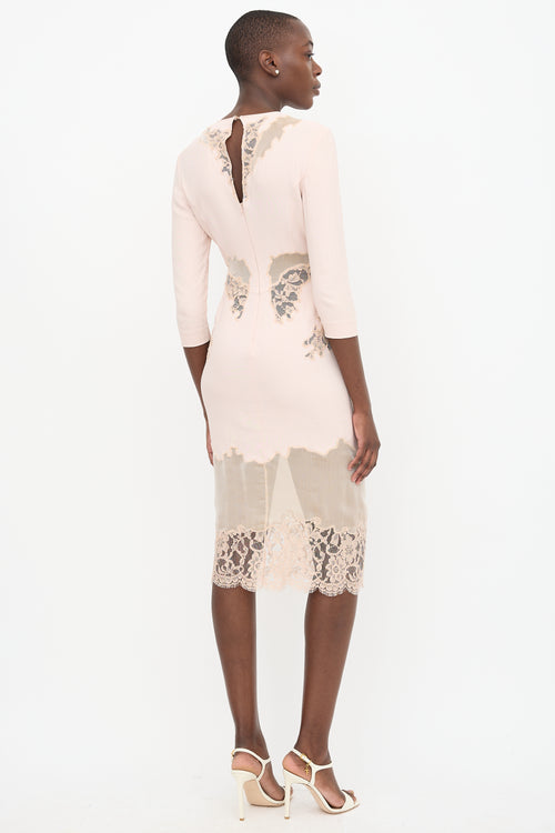 Altuzarra Lace Panel Dress
