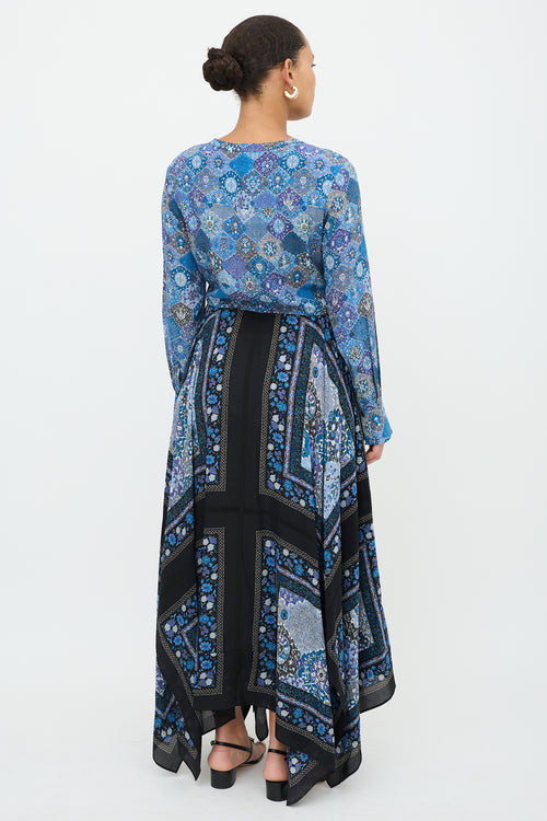 Altuzarra Silk Scarf Printed Maxi Dress