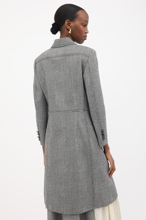 Altuzarra Wool Houndstooth Coat