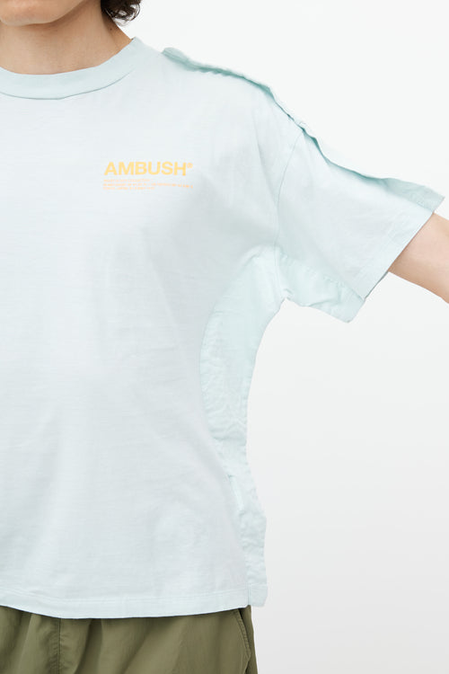 Ambush Blue & Orange Logo T-Shirt