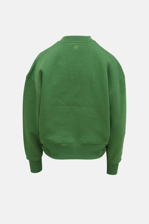 AMI Paris De Coeur Logo Sweatshirt