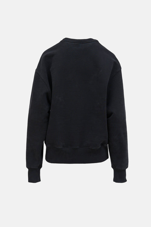 AMI ParisEmbroidered Heart Crewneck Sweater