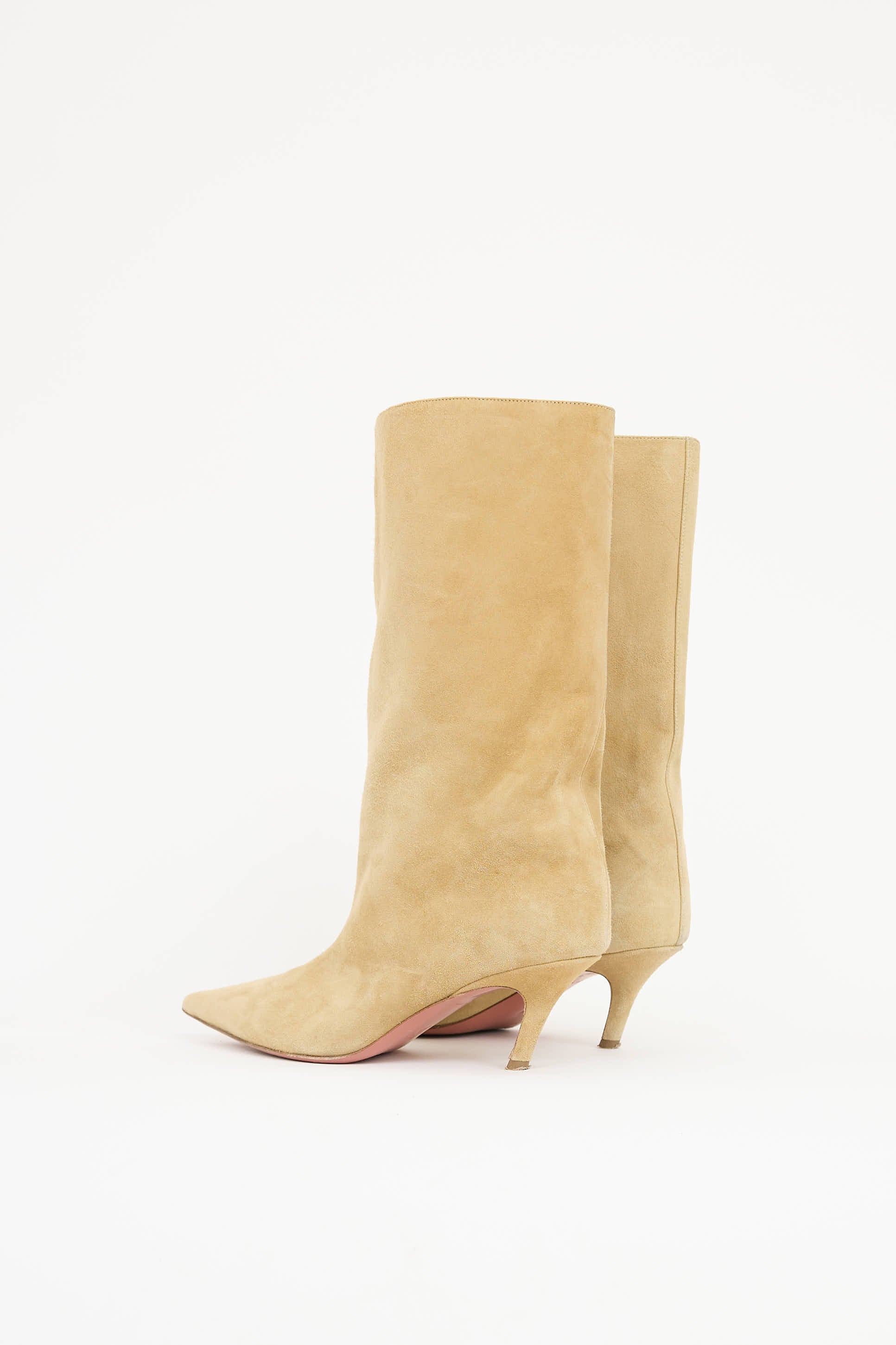 Amina MuaddiSuede Fiona Boot
